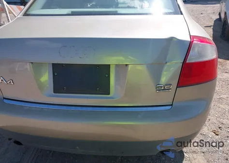 2003 Audi A4 3.0 из США, поврежденный, VIN WAULT68E23A203829